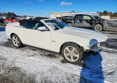 2012 Ford Mustang Gt from USA, damaged, VIN 1ZVBP8FF0C5208737